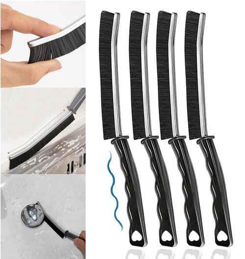 Gap Cleaning Brush, 2023 New Multifunctional Gap Brush Crevice Cleaning Brush Tool, Bathroom Gap Brush, Grout Cleaner Brush Hard Bristle Crevice Cleaning Brush