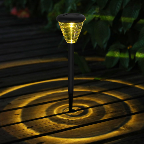 Solar Outdoor Lights 4 Pack, Color Changing + Warm LED Solar Pathway Lights, Waterproof Solar Lights Outdoor, Solar Powered Garden Lights for Walkway Path Patio Yard Lawn Driveway Landscape Decorative Solar Outdoor Lights 4 Pack, Color Changing + Warm LED Solar Pathway Lights, Waterproof Solar Lights Outdoor, Solar Powered Garden Lights for Walkway Path Patio Yard Lawn Driveway Landscape Decorative