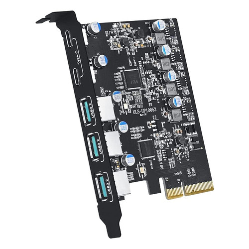 PCIe Gen3 x2 USB 3.2/3.1 Card - PCI Express to 5-Port[Type C (2), Type A (3) ] USB 3.2 HUB Internal Expansion Card Controller Adapter PCI Express Card Desktop PC Support Multiple INs
