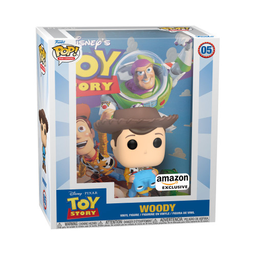 Funko Pop! VHS Cover: Disney - Toy Story, Woody Holding Lenny (Amazon Exclusive) Funko Pop! VHS Cover: Disney - Toy Story, Woody Holding Lenny (Amazon Exclusive)
