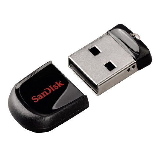 SanDisk Cruzer Fit CZ33 32GB USB 2.0 Low-Profile Flash Drive- SDCZ33-032G-B35