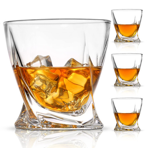 RorAem Whiskey Glasses - Crystal Whiskey Glasses Set of 4 Whiskey Gifts for Men Bourbon Glasses Set of 4 Rocks Glass Old Fashioned Glasses for Bar 11oz RorAem Whiskey Glasses - Crystal Whiskey Glasses Set of 4 Whiskey Gifts for Men Bourbon Glasses Set of 4 Rocks Glass Old Fashioned Glasses for Bar 11oz