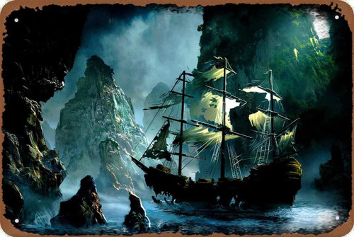 WZVZGZ Pirate Ship Antique Tin Sign Bar Poster Metal Wall Plate Vintage Tin Sign Wall Art Retro Advertising Metal Tin Sign Home Decor Garage Kitchen Bar Restaurant6x8inch WZVZGZ Pirate Ship Antique Tin Sign Bar Poster Metal Wall Plate Vintage Tin Sign Wall Art Retro Advertising Metal Tin Sign Home Decor Garage Kitchen Bar Restaurant6x8inch
