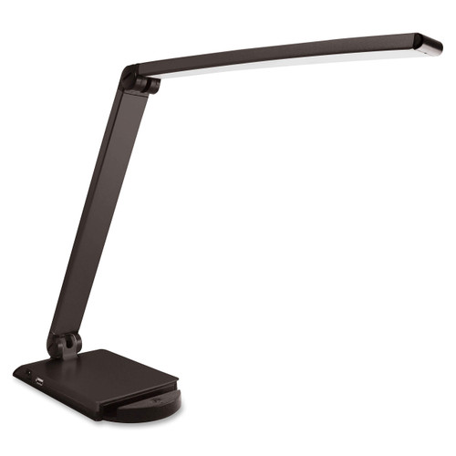 Lorell 13202 8-watt SMD LED Task Light Desk Lamp, Black