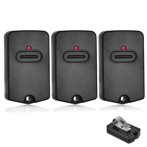 Gate Opener Remote for Mighty Mule: 3 Pack RB741 Gate Opener Remote Control Transmitter Garage Door Opener Universal Gate Remote Control Access Gate Opener
