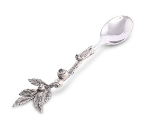 Vagabond House Pewter Metal Blueberry Jam/Jelly/Fruit/Dip Spoon Coffee and Tea Service 5.5 inch Long Vagabond House Pewter Metal Blueberry Jam/Jelly/Fruit/Dip Spoon Coffee and Tea Service 5.5 inch Long