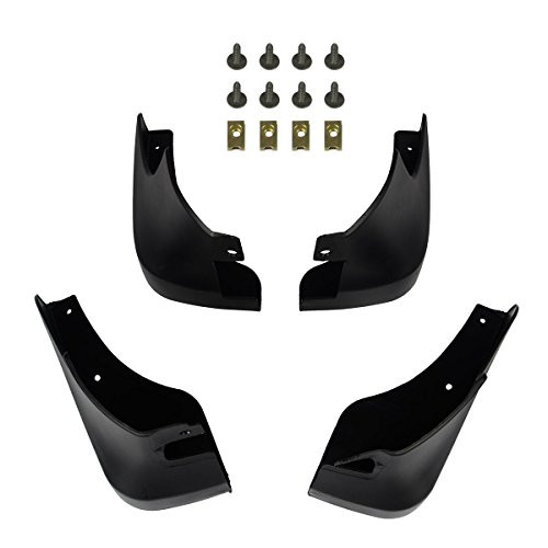 A-Premium Splash Guards Mud Flaps Mudflaps for Infiniti G25 G37 Q50 Q50L 2011-2016 Front and Rear 4-PC Set