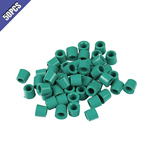 Ximimark 50Pcs A/C 1/4" Charging Hose/Manifold Sealing O Ring Kit Replacement Rubber Gasket Seals Auto Repair Tool