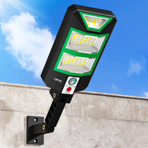 JAYNLT 50W Solar Street Light, Outdoor Solar Lights Dusk to Dawn, Led Solar Security Lights Waterproof with Motion Sensor for Yard, Garage JAYNLT 50W Solar Street Light, Outdoor Solar Lights Dusk to Dawn, Led Solar Security Lights Waterproof with Motion Sensor for Yard, Garage