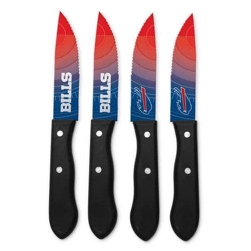 Sports Vault NFL Buffalo Bills Steak Knive Set , 9.75" Sports Vault NFL Buffalo Bills Steak Knive Set , 9.75"
