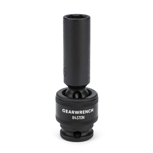GEARWRENCH 3/8" Drive 6 Point Deep Universal Impact SAE Socket 7/16" - 84370N