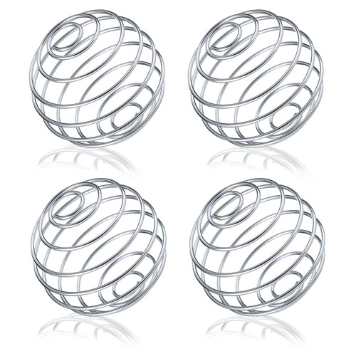 Klxuyuo Shaker Balls, 4 Pcs Shaker Bottle Ball Stainless Steel Protein Shaker Ball Mixer Ball Replacement for Shaker, Drinking Bottle