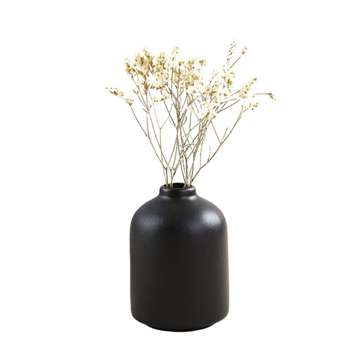 Ceramic Vase for Home Decor,Ceramic Vase, Dried Flower Vase, Living Room Decoration, Flower Arrangement Decoration Shooting Props,The Best Gift (Black) Ceramic Vase for Home Decor,Ceramic Vase, Dried Flower Vase, Living Room Decoration, Flower Arrangement Decoration Shooting Props,The Best Gift (Black)