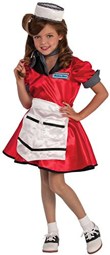 Rubie's Child's Diner Girl Costume, Small