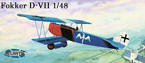 Fokker D-VII 1918 Model Aircraft Kit 1/48 Atlantis Toy and Hobby Fokker D-VII 1918 Model Aircraft Kit 1/48 Atlantis Toy and Hobby