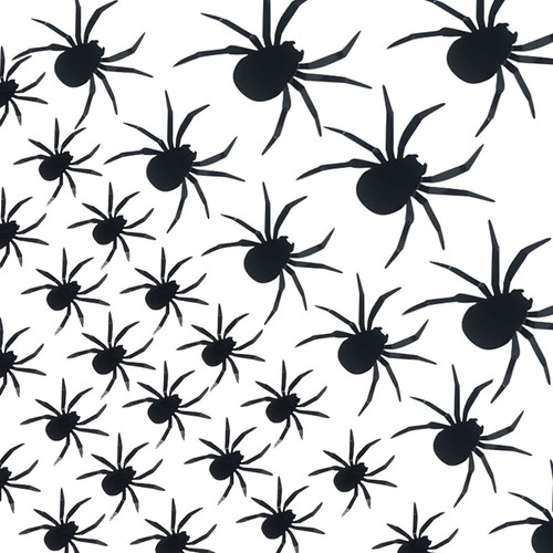 Halloween Spider Decoration?70pcs 4 Sizes 3D Spider Stickers ?PVC Spider Wall Decal Stickers Window Clings Halloween Door Decor Halloween Party Decorations Supplies Black Spider Wall Decor