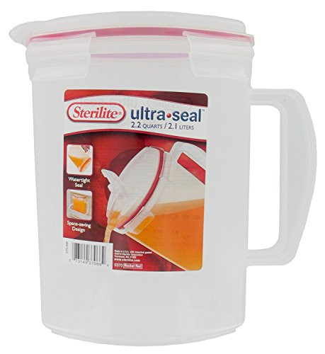 Sterilite 03706606 2.2 Quart Ultra Seal Pitcher