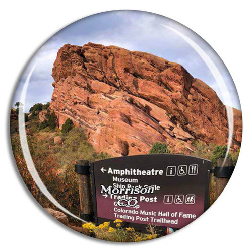Morrison Red Rocks Park Colorado USA Magnet Travel Souvenir 3D Crystal Glass Collection Gift Refrigerator Sticker Morrison Red Rocks Park Colorado USA Magnet Travel Souvenir 3D Crystal Glass Collection Gift Refrigerator Sticker