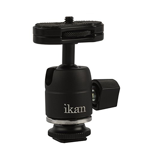 Ikan Heavy Duty Shoe Mount with Wide Mounting Plate Black (SM-202)