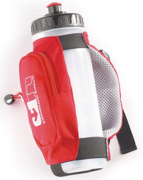 Ultimate Performance Kielder Handheld Bottle - Black/Red, One Size