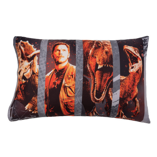 Franco Kids Bedding Super Soft Microfiber Pillowcase, 20 in x 30 in, Jurassic World