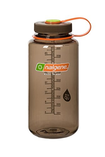 Nalgene Tritan Wide Mouth BPA-Free Water Bottle, 32 Oz, Woodsman