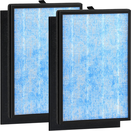 2 Packs 3-in-1 Replacement Air Filters Compatible with Okaysou Air Purifier Airmax 8L, Blue Ultra-Filter & H13 Grade True HEPA Filter
