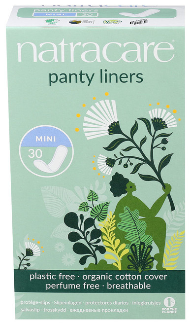 NATRACARE Mini Pant Liners, Unscented, (Pack of 30) NATRACARE Mini Pant Liners, Unscented, (Pack of 30)