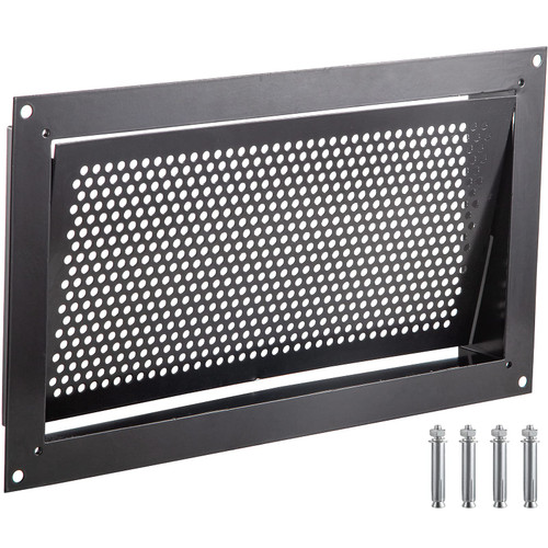 VEVOR, 8" Height x 16" Width x 2" Depth, Reduce Foundation Damage Risk, Black, Wall Mounted Crawl Space Flood Vent