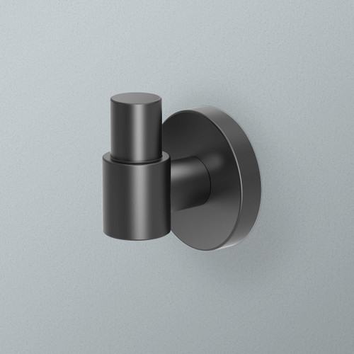Gatco 4665MX Reveal Robe Hook, Matte Black