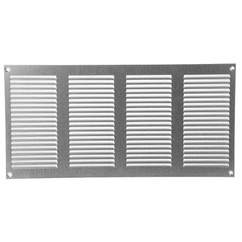 Vent Systems 16" x 8" Inch Galvanized Air Vent Cover Metal Air Return Grill with Built in Pest Guard Screen HVAC Vent Cover for Home Improvement Vent Duct Cover Vent Systems 16" x 8" Inch Galvanized Air Vent Cover Metal Air Return Grill with Built in Pest Guard Screen HVAC Vent Cover for Home Improvement Vent Duct Cover