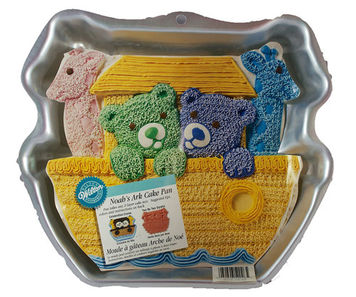 Wilton Noah's Ark Animals Boat Cake Pan (2105-2026, 1999)