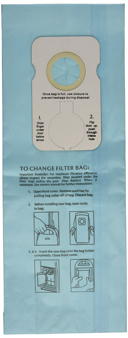 EnviroCare Replacement Micro Filtration Vacuum Cleaner Dust Bags Designed to Fit Riccar 8000, 8900 and Simplicty Type B Uprights 6 Pack