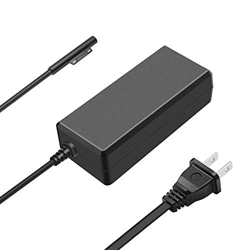 Surface Pro 4 Charger Surface Pro 3 Power Supply 15V 2.58A 44W Surface Laptop Power Cord for Microsoft Surface Pro 4 i5 i7 Tablet Replacement AC Power Adapter for Surface Accessories