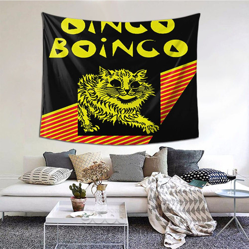Oingo Boingo Band Tapestry Idea Art Wall Hanging Tapestry College Dorm Bedroom Living Room Home Decoration 60x51inch