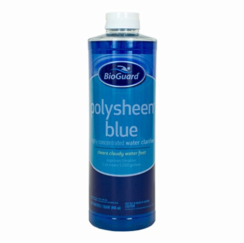 BioGuard Polysheen Blue Clarifier - Quart by BioGuard