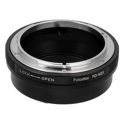Fotodiox Lens Mount Adapter - Canon FD & FL 35mm SLR lens to Sony Alpha E-Mount Mirrorless Camera Body Fotodiox Lens Mount Adapter - Canon FD & FL 35mm SLR lens to Sony Alpha E-Mount Mirrorless Camera Body
