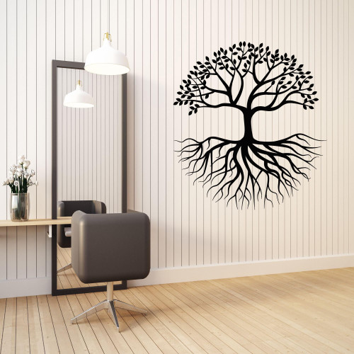 Vinyl Wall Decal Abstract Tree of Life Branch Roots Living Room Stickers Mural Large Decor (g8331) Black Vinyl Wall Decal Abstract Tree of Life Branch Roots Living Room Stickers Mural Large Decor (g8331) Black