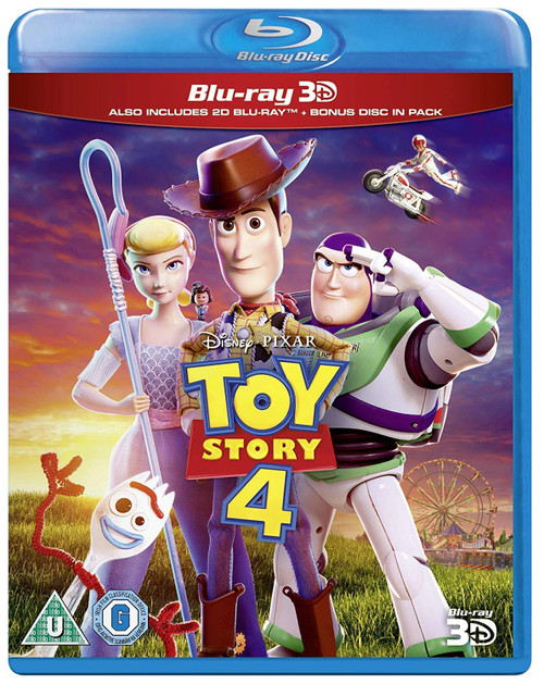 Toy Story 4 [Blu-ray + 3D] [2019] [Region Free]