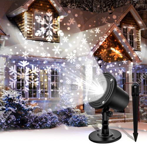 Christmas Projector Lights Outdoor - Waterproof Snowflake Projector Lights for Xmas Home Wedding Decorations Christmas Projector Lights Outdoor - Waterproof Snowflake Projector Lights for Xmas Home Wedding Decorations