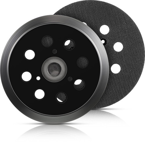 5 Inch 8 Hole Replacement Sander Pad Sander Hook and Loop Replacement Sanding Pad Compatible with Makita BO5010, BO5030K, BO5031K, BO5041K (Black) 5 Inch 8 Hole Replacement Sander Pad Sander Hook and Loop Replacement Sanding Pad Compatible with Makita BO5010, BO5030K, BO5031K, BO5041K (Black)