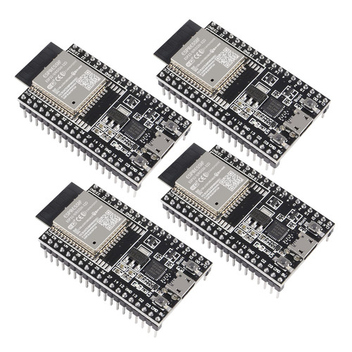DORHEA 4PCS ESP32-DevKitC Core Board ESP32 Development Board ESP32-WROOM-32D Wireless WiFi Development Board Amplifier Filter Module