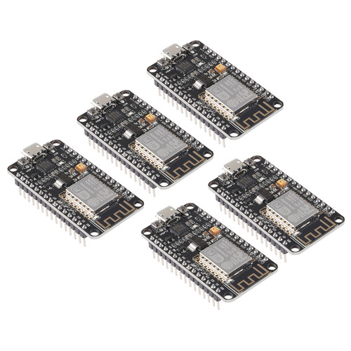 DORHEA 5PCS ESP8266 ESP-12F Development Board Internet NodeMCU WiFi Serial Wireless Module NodeMCU-12F CP2102 Based on ESP8266 WiFi Module for motherbord IDE/Micropython