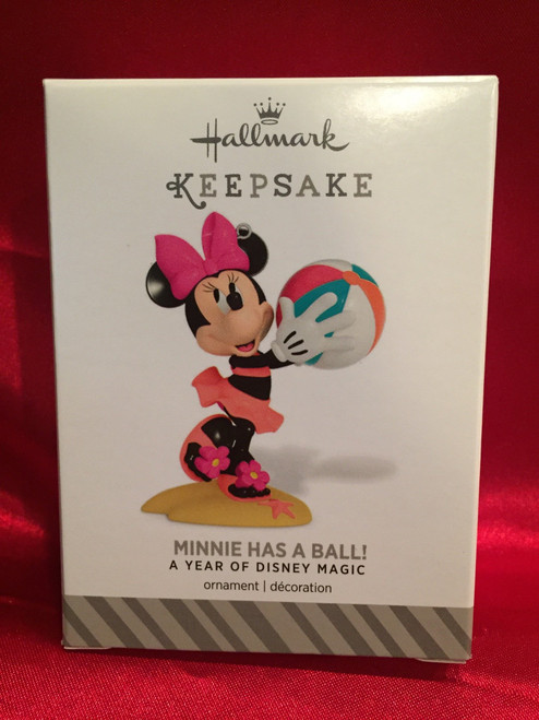 Hallmark Keepsake Ornament Minnie Has a Ball A Year of Disney Magic 2014