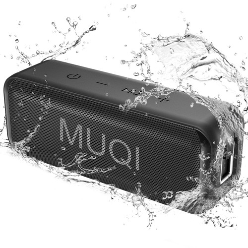 MUQI Bluetooth Speaker, Portable Bluetooth Speakers Wireless, IPX7 Waterproof Shower Speaker, 10W Loud Stereo Sound, 12H Playtime TWS Dual Pairing for Home Outdoors MUQI Bluetooth Speaker, Portable Bluetooth Speakers Wireless, IPX7 Waterproof Shower Speaker, 10W Loud Stereo Sound, 12H Playtime TWS Dual Pairing for Home Outdoors