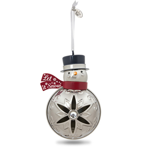 Hallmark 2495QK1745 Snowman Let It Snow Keepsake Christmas Ornaments