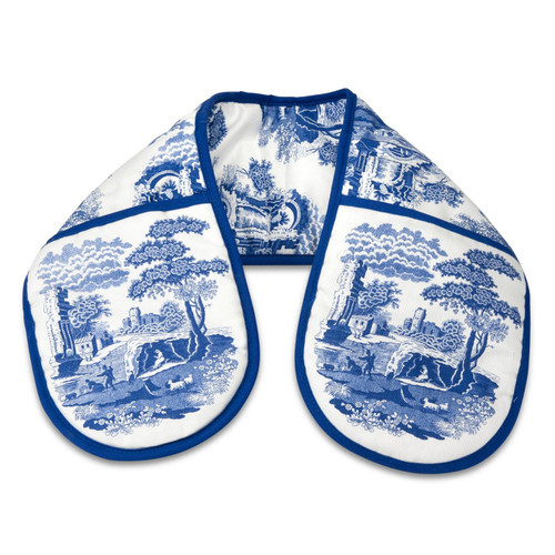 Spode Blue Italian Double Oven Mitt