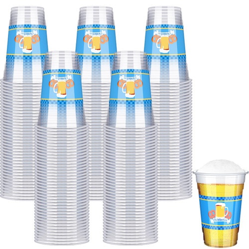 Dandat 200 Pcs 16 oz Oktoberfest Plastic Cups Bulk Disposable Cups Clear Cups Beer Drinking Cups for Oktoberfest Party Favors Home Supplies, Beverage, Beer, Juice, Wine Dandat 200 Pcs 16 oz Oktoberfest Plastic Cups Bulk Disposable Cups Clear Cups Beer Drinking Cups for Oktoberfest Party Favors Home Supplies, Beverage, Beer, Juice, Wine