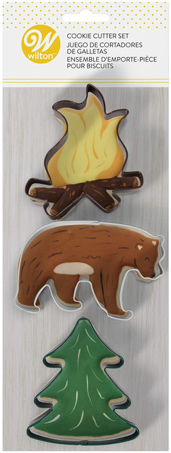 Wilton Cookie Cutter Set, Camping Adventures