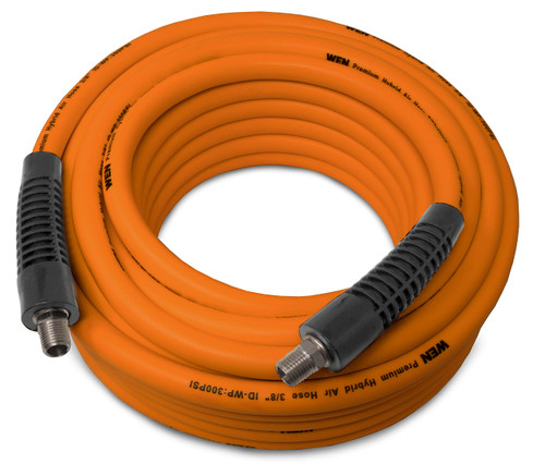 WEN AH3850 50-Foot by 3/8" 300 PSI Hybrid Polymer Pneumatic Air Hose